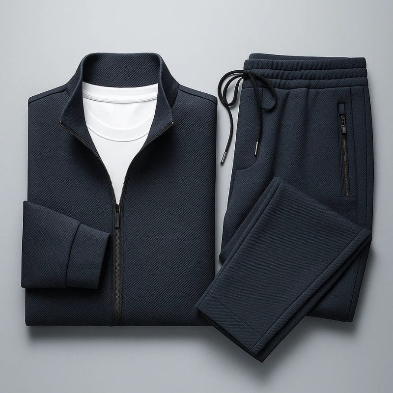 Asier | Conjunto Chándal Completo Hombre Cremallera Cuello Alto